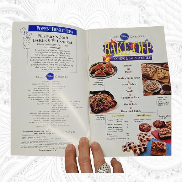 Bake-Off 36th Cooking & Baking Contest #157 3/94 - Pillsbury Classic Booklet - Picture 3 of 8